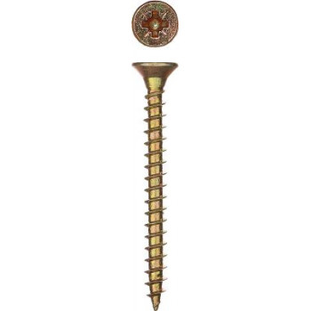 Шурупы по дереву, крестообразный шлиц PZ, желтопассивированные, 4-300391-35-045 ЗУБР