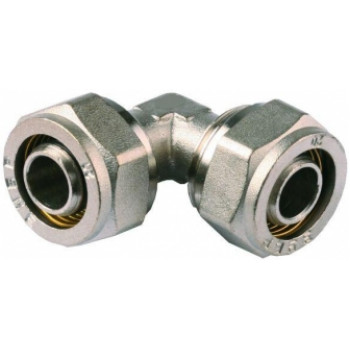 Уголок соединительный "цанга-цанга" "Мастер" 51408-16 ЗУБР