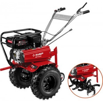 Мотоблок бензиновый усиленный 212 см3 МТУ-350 ЗУБР