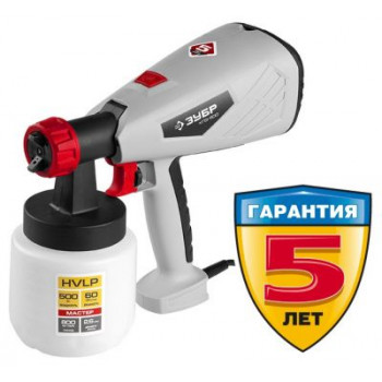 Краскопульт воздушный, ручной КПЭ-500 ЗУБР Краскопульт воздушный, ручной КПЭ-500 ЗУБР