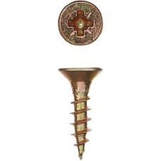 Шурупы по дереву, крестообразный шлиц PZ, желтопассивированные, 4-300391-50-020 ЗУБР