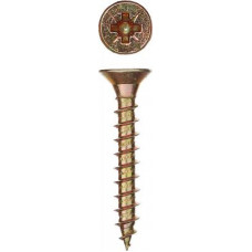Шурупы по дереву, крестообразный шлиц PZ, желтопассивированные, 4-300391-60-045 ЗУБР